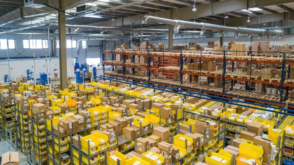 Sourcing warehouse control